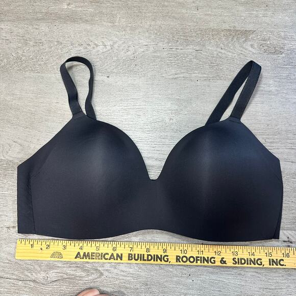 Knix WingWoman Contour Bra Wireless Black 40C - Picture 2 of 4